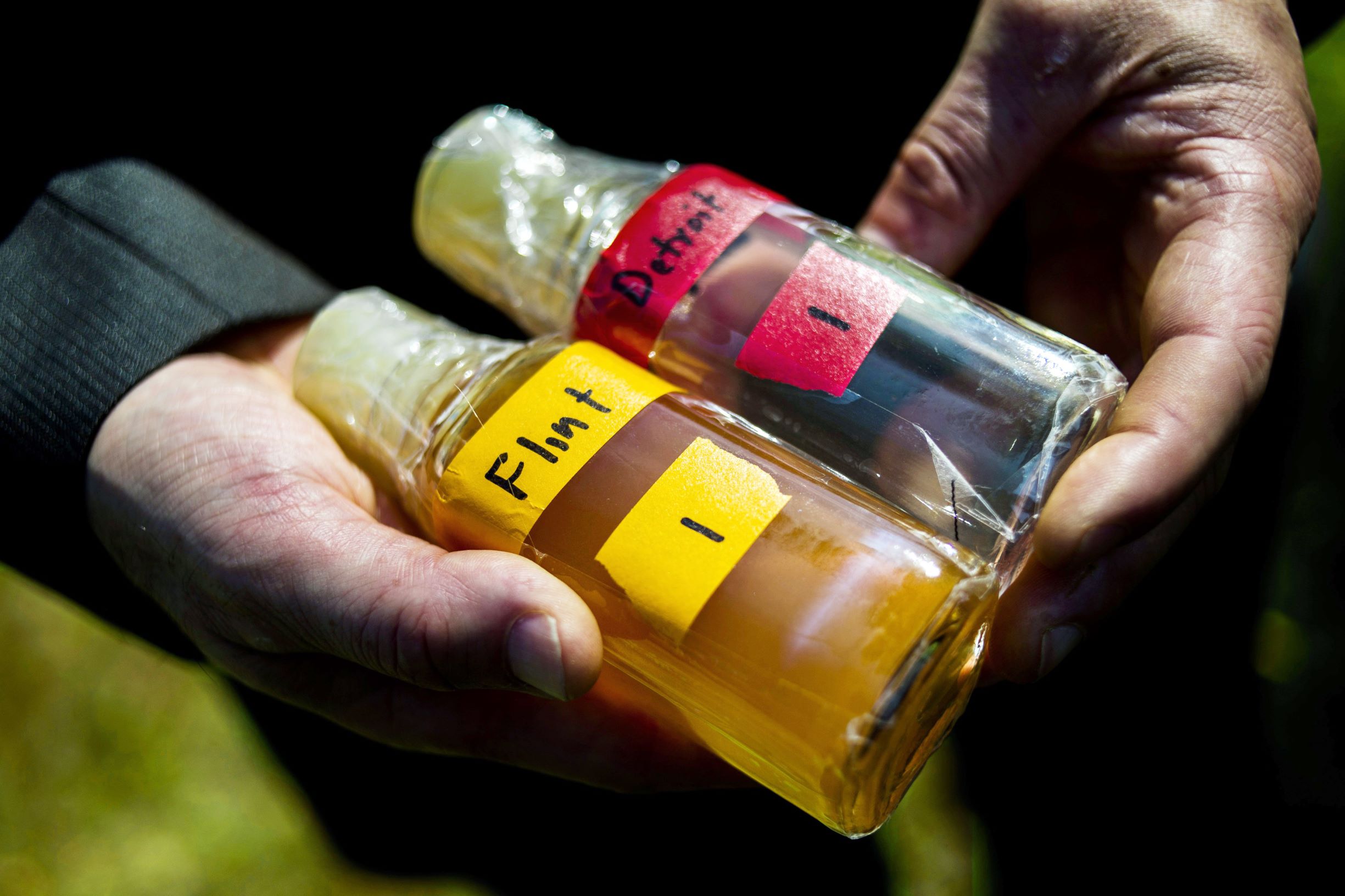 Flint Michigan water samples